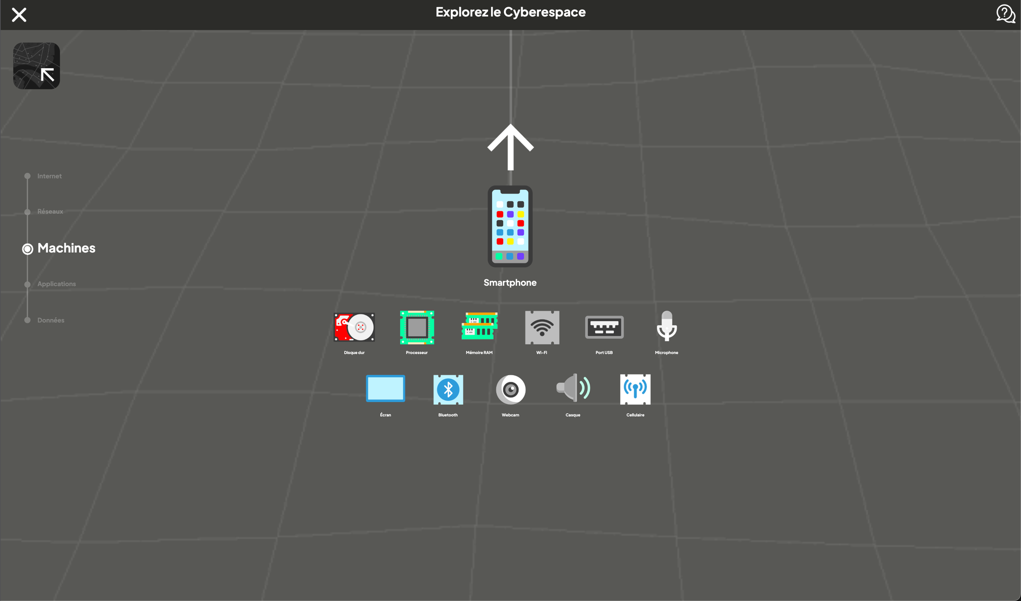 🗺️ Get the Data : Explorez le Cyberespace en Point & Click