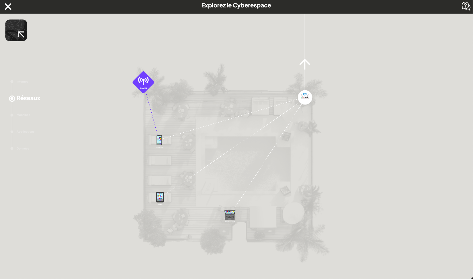 🗺️ Get the Data : Explorez le Cyberespace en Point & Click